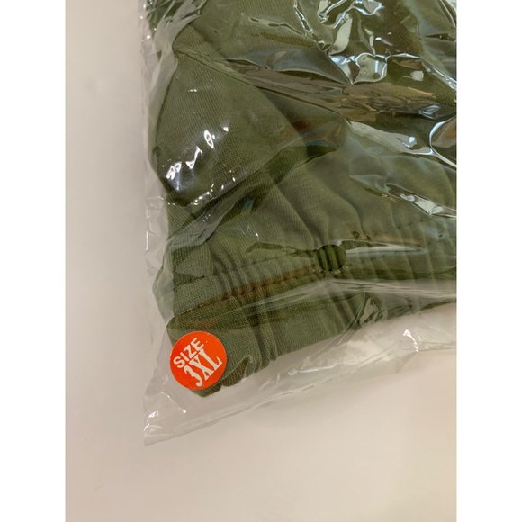 Lot of 3 - Yoga Excercise Shorts - Size 3XL (Run Small) - Olive Green - DD - Picture 3 of 3